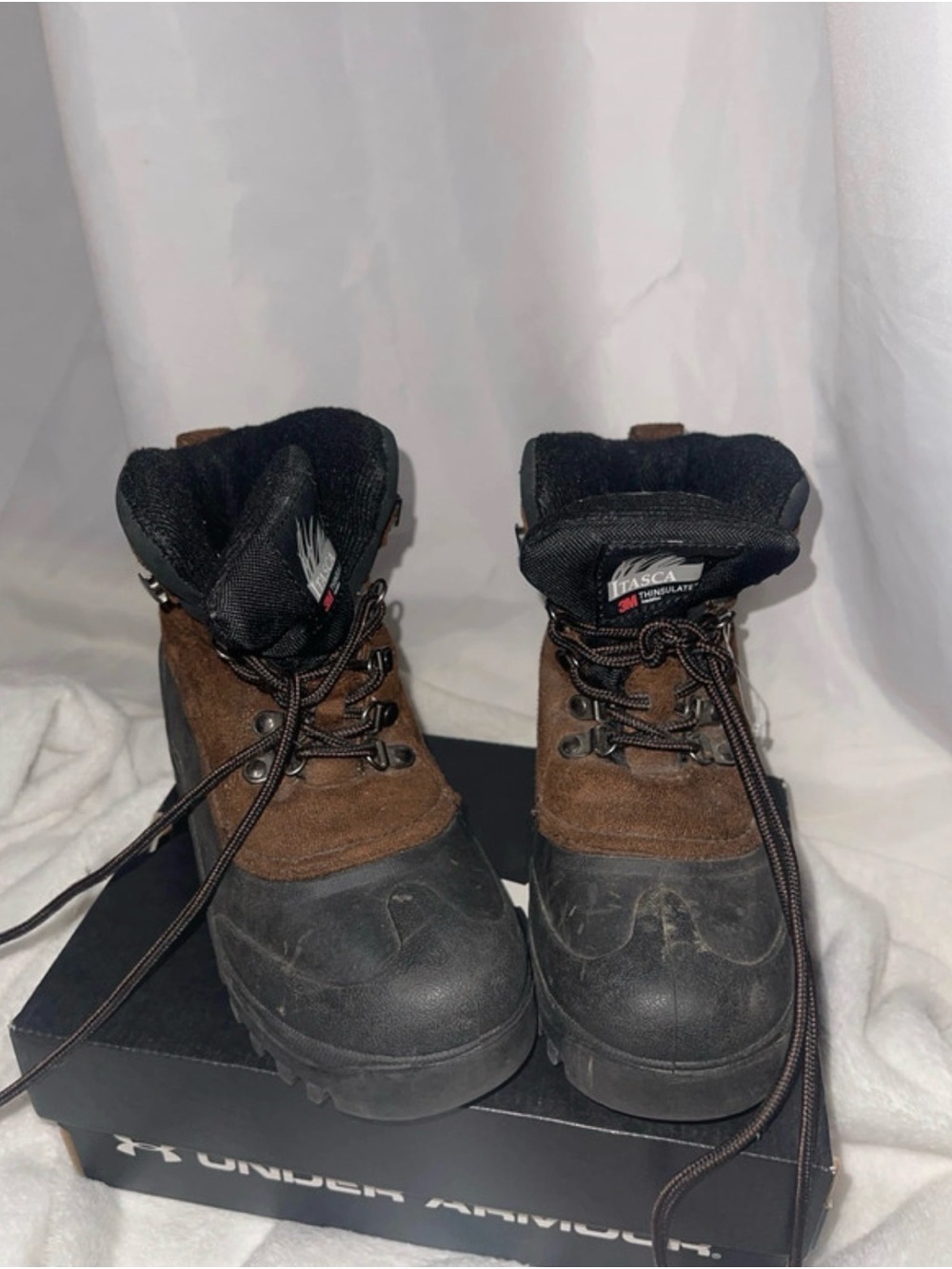 Itasca Brown and Black Woman Waterproof Hiking Boots